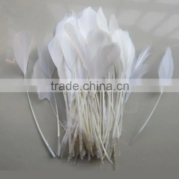 Wholesale White Feather Trim Goose Feathers Artificial for Sale