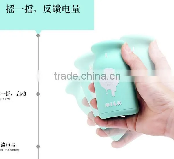 10000mAh Milk Bottle Mobile Portable Powerbank Universal Power Bank photo-4