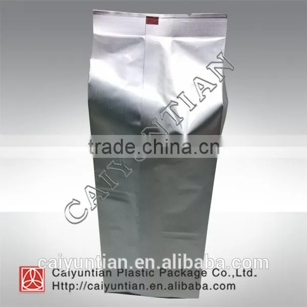 Sealed Side Gusset Black Tea Powder Bag With Valve photo-6