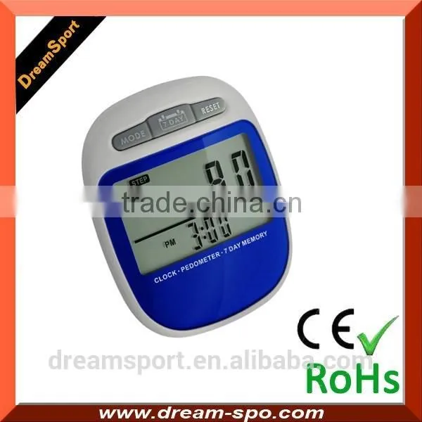 Sport Fintess Step Counter Digital Pocket 3D Pedometer With Tri-Axis Technology, in Black photo-3