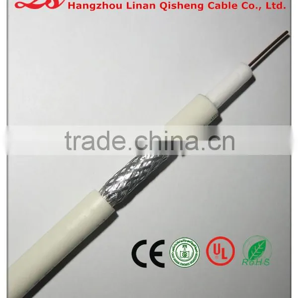 75 Ohm Coaxial Cable RG6 Low db Loss Cable and Wire for CATV Satellite System CE RoHS UL Approved Vga Cable photo-3