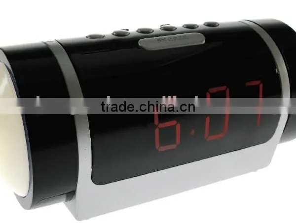 Night Light LED Display AM FM Analogue Alarm Clock Radio photo-2