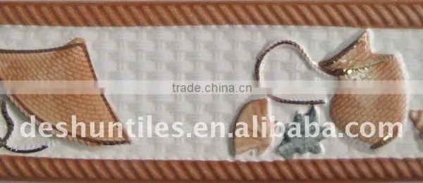 Wall Ceramic Border Tiles for Bathroom photo-5