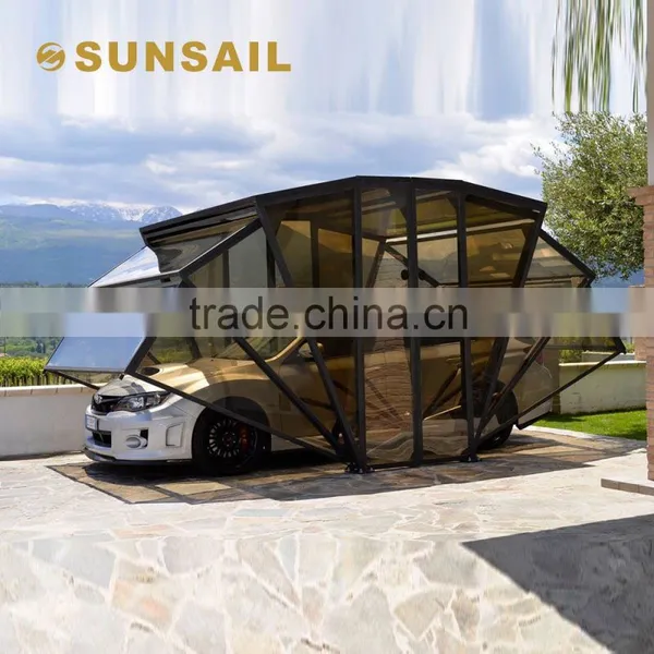 Sunsail Solar Energy Folding Portable Motorized Car Garage
