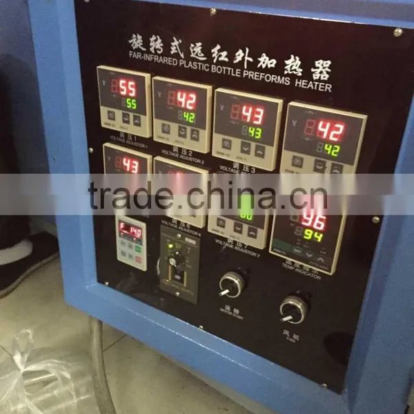 High Efficiency Semi Automatic One Pull Two Pet Bottle Blowing Machine photo-4