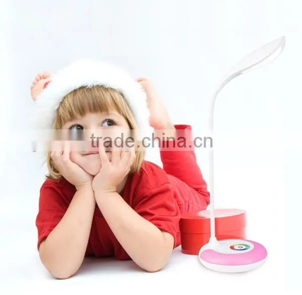 LED Rainbow Light Gift Lamp Magic Table Light JK-848 Rechargeable DC5V Flexible Arm Led Color Changing Table Lamp photo-6