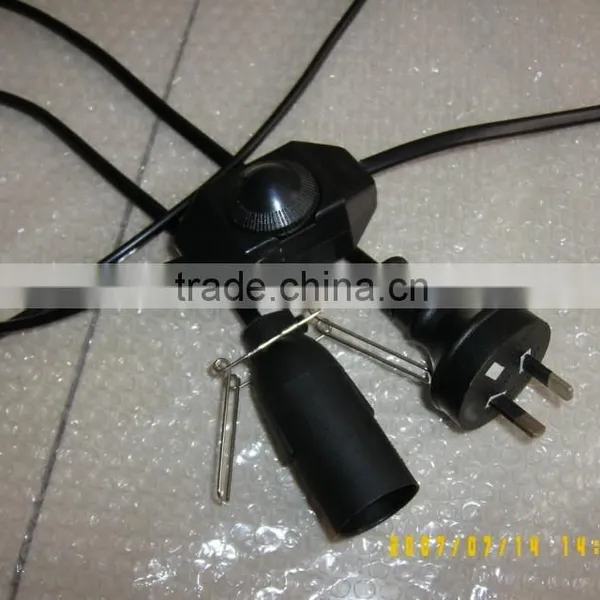 Salt Lamp Power Cord With Dimmer of Australian Standard for Himalayan Salt Lamp