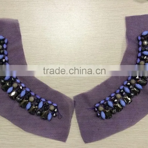 Fashion Handmade Beaded Collar for Ladies Sweater or Dress --- H1412057 photo-2