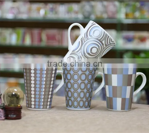 Hunan V-shape White Sublimation Coffee Mug photo-4