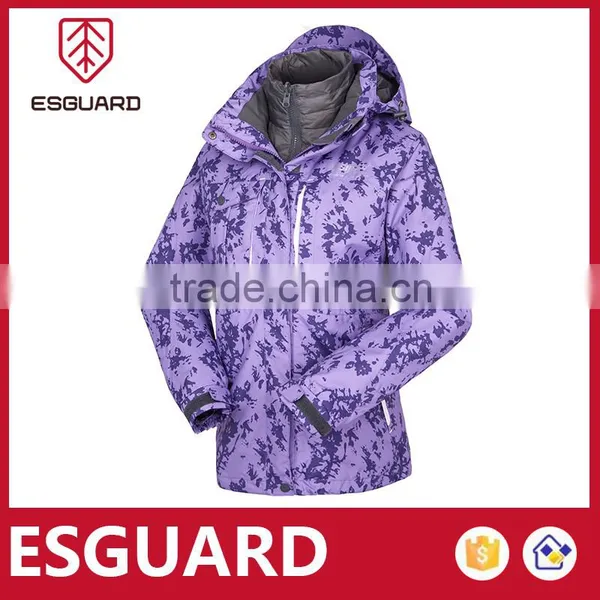 ESGUARD Women Two Pieces Waterproof Jacket photo-2
