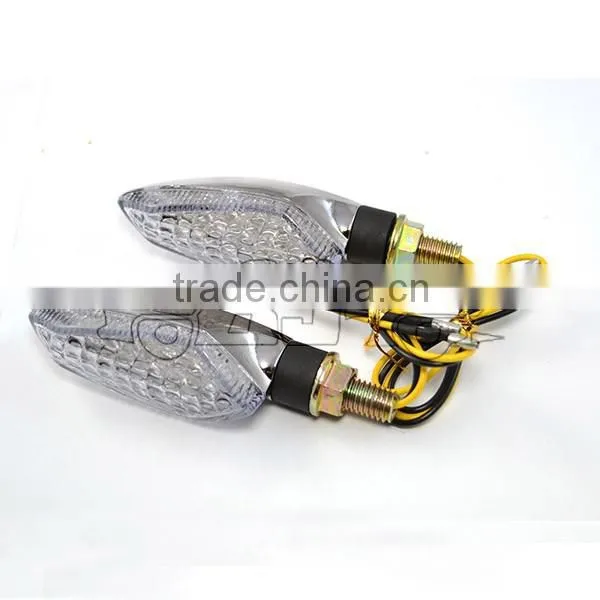 BJ-SL-041S Manufacture Mini Amber 15 LED Bulb Motorcycle Signal Light Indicators photo-2