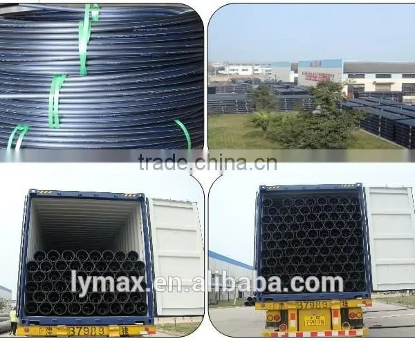 DN 63mm PN10 SDR17 PE100 HDPE PIPE for Water Supply photo-6