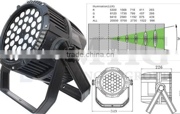 36 x 3w Led Par Wireless Dmx photo-4