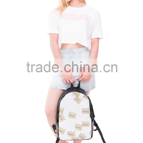 High Quality 3D Print Wholesale Polyester Fashion Children Backpack photo-3