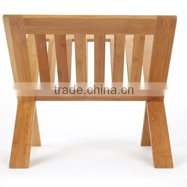 Foldable Magazine Bamboo Display Rack photo-3