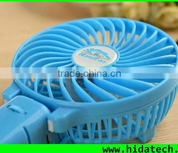 Shenzhen 2200Mah Mini Rechargeable Handy Fan Portable Fan Quality Choice photo-3