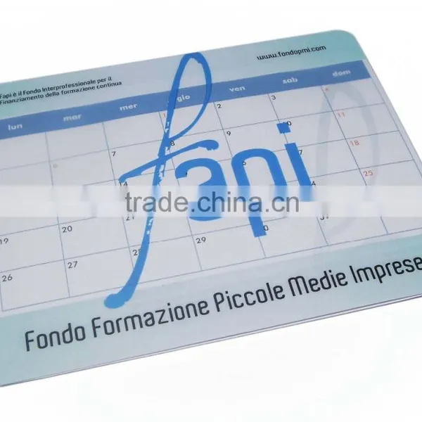 2015-Year Calendar With (BLUE) Font With Holidays List (SQUARE) Mouse Pad photo-2
