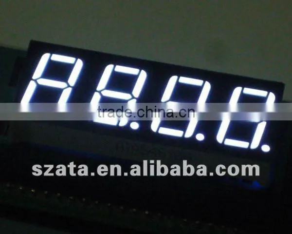 White/ Blue/ Red 0.36" Display White 7-segment Led Module Screen photo-6