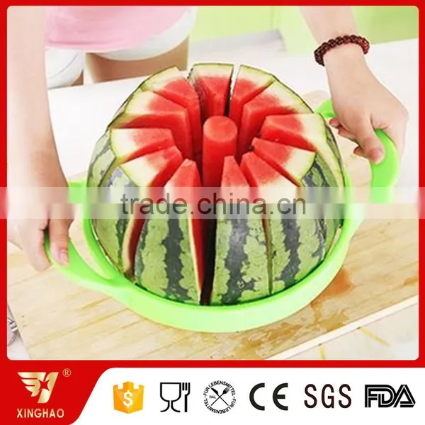 Big Safe Stainless Steel Fruit Melon Watermelon Slicer photo-2