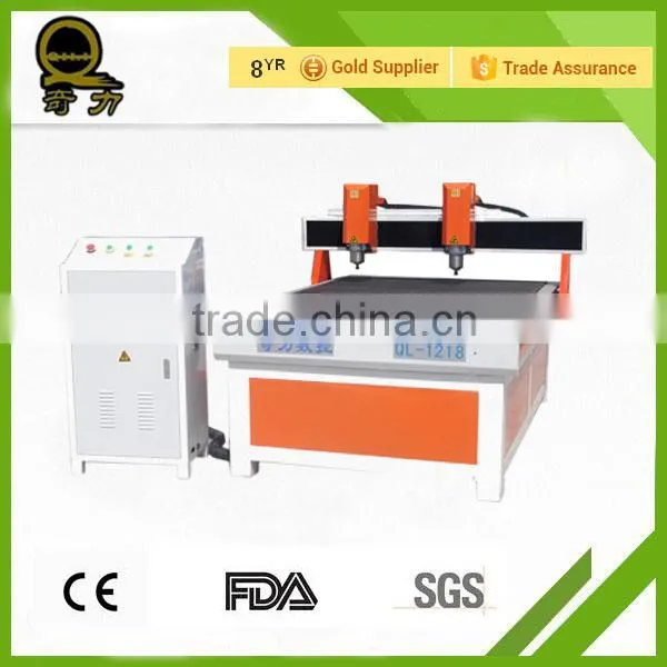 Cut & Engrave Advertisement Materials Engraving Machine QL-1224 Cnc Router Machine With Ncstudio Control System photo-5