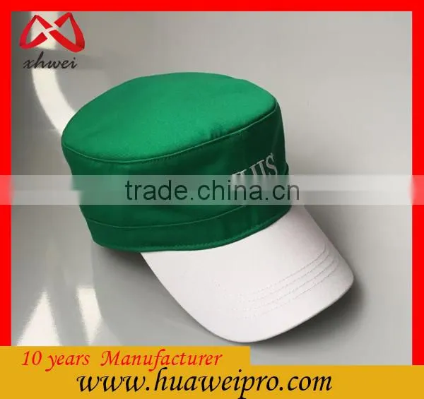 China Custom Embroidery Army Green Washed Military Cap photo-4