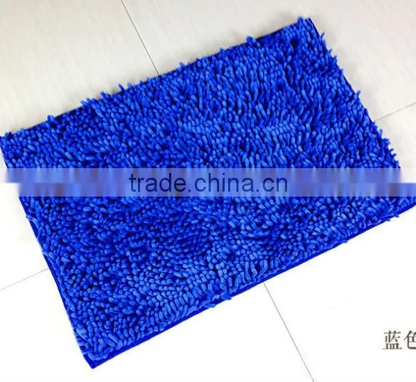 Living Room Floor Mat With Anti Slip Base Polyester Mat With Long Pile photo-4