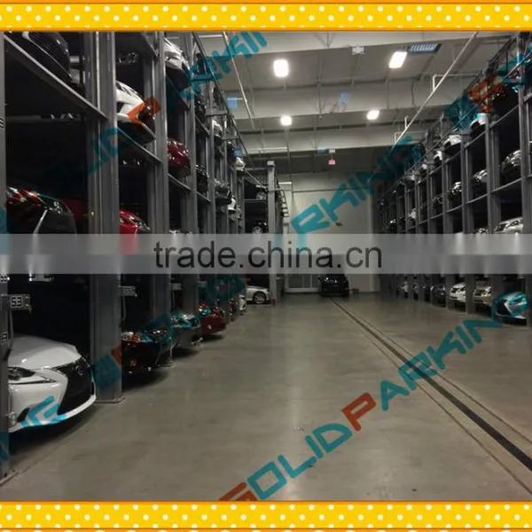 24v Control power Multi-level Hydraulic Driven Dynamic Key switch Position Locks Automatic Smart Car Parking Lift