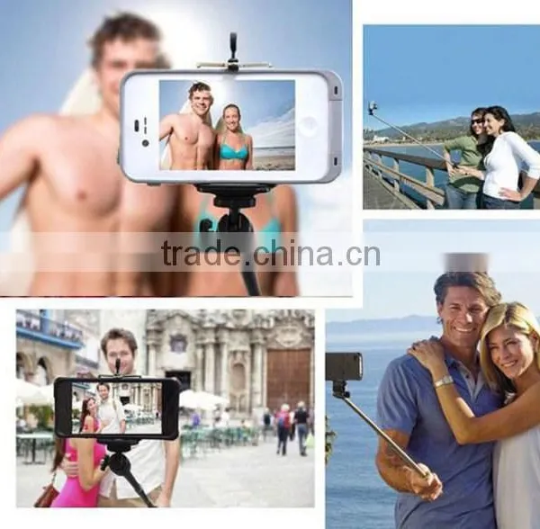 Factory Cheap Wholesale Monopod Self-portrait Camera Monopod Stainless Steel Smart Phone Monopod photo-6