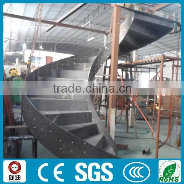 Home Use Interior Prefabricated Stainless Steel Stairs photo-3