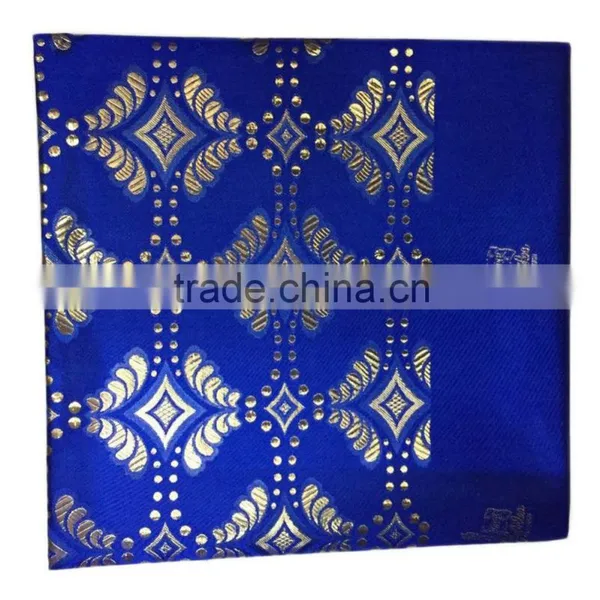 Orange Embroidery Women Head Tie / African Fashion Gele Fabric / Cotton Sego Wholesale Quality Choice photo-3