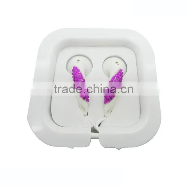 Popular Crystal Bling Diamond Earphones for Mobile Phone for Girls photo-4