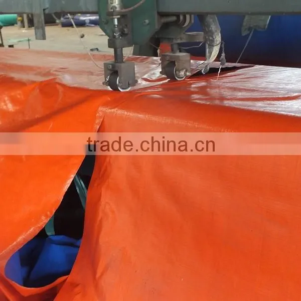 Hot Sale Waterproof Reinforced Readymade 5x8 pe Tarpaulin photo-2