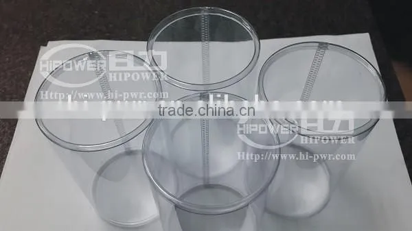 Semi Auto Cylinder Edge Curling Machine for Transparent Plastic photo-6