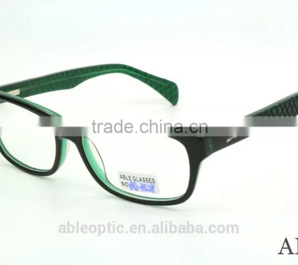 2015 Hotselling Colored Students Acetate Hand Made Spectacles Optical Frames Eyewear Eyeglasses photo-3