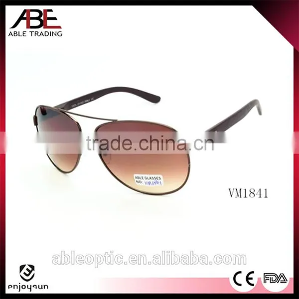 New 2016 Mens Color Classic Uv400 Lens Polarized Italy Designer Glasses Metal Sunglasses Eyewear CE photo-2