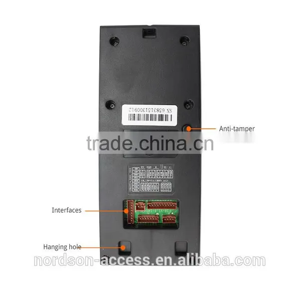 Easy to Use Metal Time Attendance Touch Screen for Biometric Fingerprint Access Control System photo-4