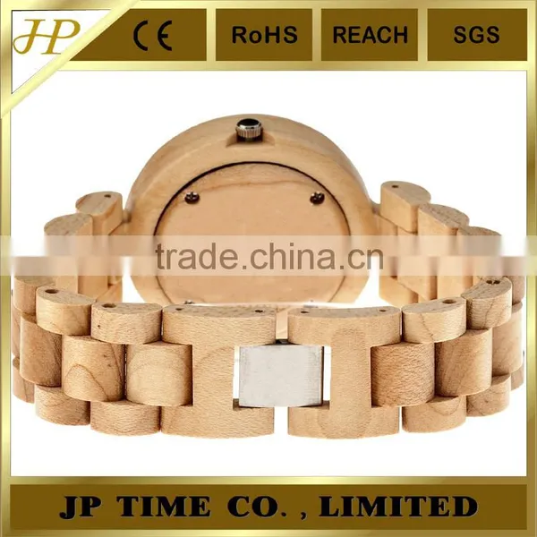Hot and New Coming Just for You Wooden Wrist Watch Lady Bracelet Logo Making photo-2