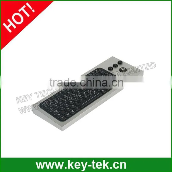 Rugged Medical Grade Housed Keyboard With Optical Trackball photo-2
