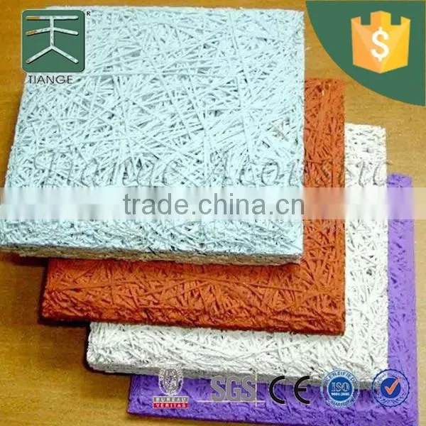 Wood Fiber Cement Board Theater Acoustic Material photo-3