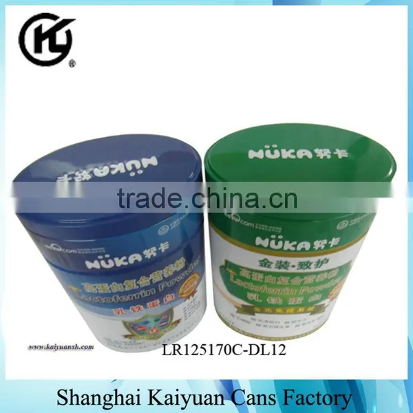 High Quality Oval Gift Food Tin Can Box (various Lids and Printing) photo-2