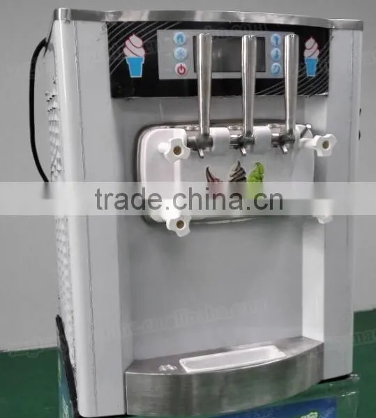 CE Approved Italy Aspera Compressor All Stainless Steel Body Soft Ice Cream Machine photo-2