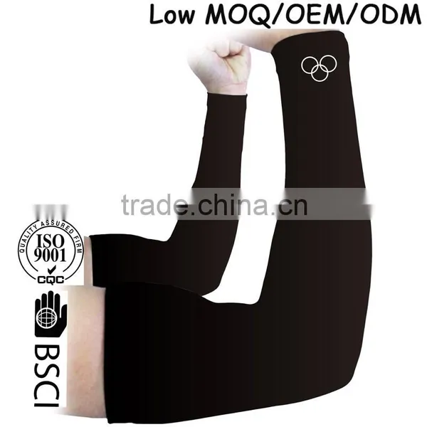 (Trade Assurance)dri Fit Fabric Sportswear Arm Sleeves Wholesale photo-2