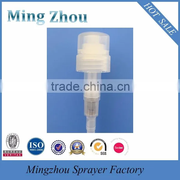 MZ Plastic Material and Bottles Usage Liquid Soap Dispenser Lotion Pump photo-5