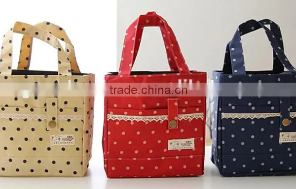 Insulated Picnic Bag Lunch Bag Cooler Carry Bag