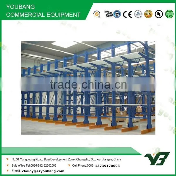 Hot Sell Best Price Multi Level Long Span Heavy Duty Cantilever Racks, Cantilever Rack (YB-WR-C89) photo-3