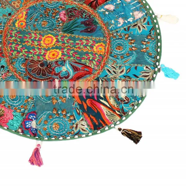 Decorative Throw Pillows Round Cushion Meditattion Pillow Seating Cushion photo-4