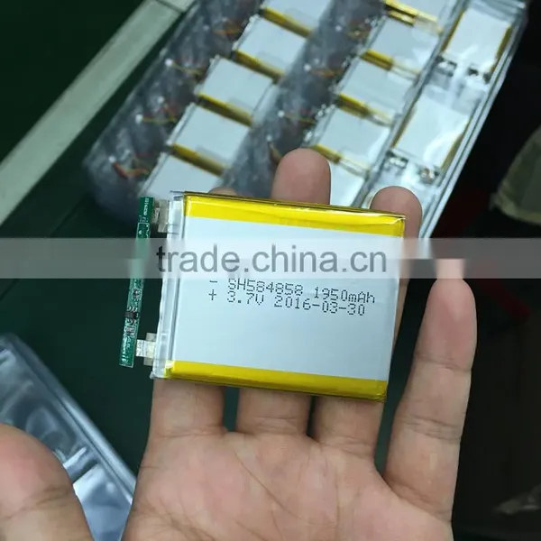 UL Certificate 1950mah Recharge Lithium Polymer Battery, 3.7v Li-ion Polymer Battery Quality Choice Supplier's photo-3