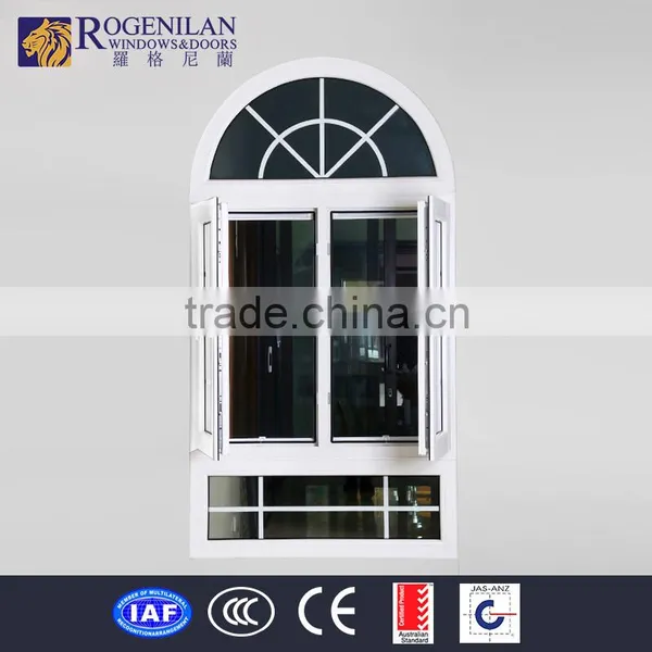 ROGENILAN 70 Series Best Glass Aluminium Window Grill Design photo-5