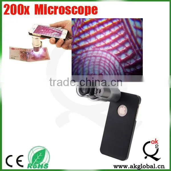 Portable 200X LED Microscope for Chemistry,Biology,Experiments,PCB,Micro Electronic,Jewelry,Flower,Insect photo-3