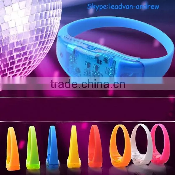Montion Sensor LED Wristbands, Wristbands for Events, LED Bracelets photo-2